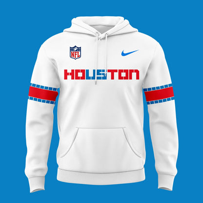 Houston Texans Rivalries By the H. For the H. 2026 Hoodie - White