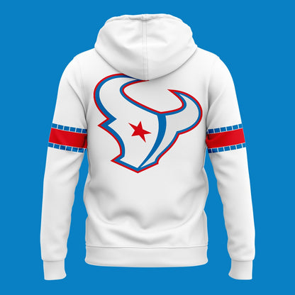 Houston Texans Rivalries By the H. For the H. 2026 Hoodie - White