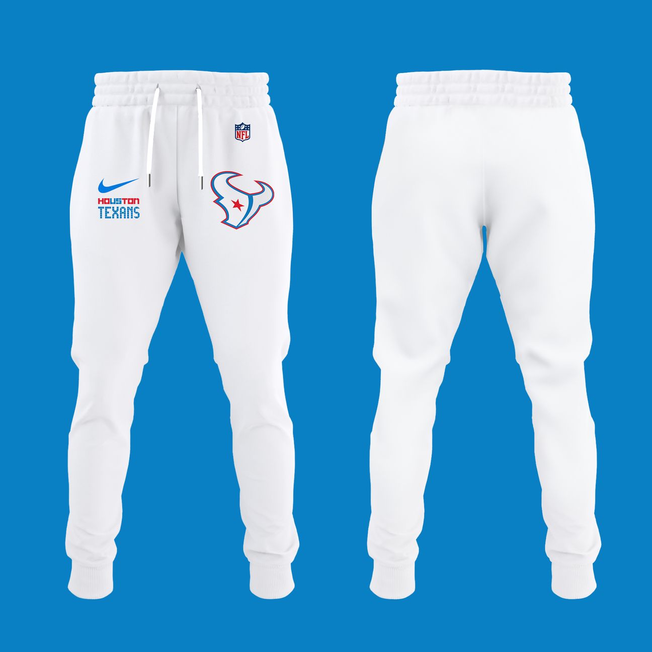 Houston Texans Rivalries By the H. For the H. 2026 Long Tee / White