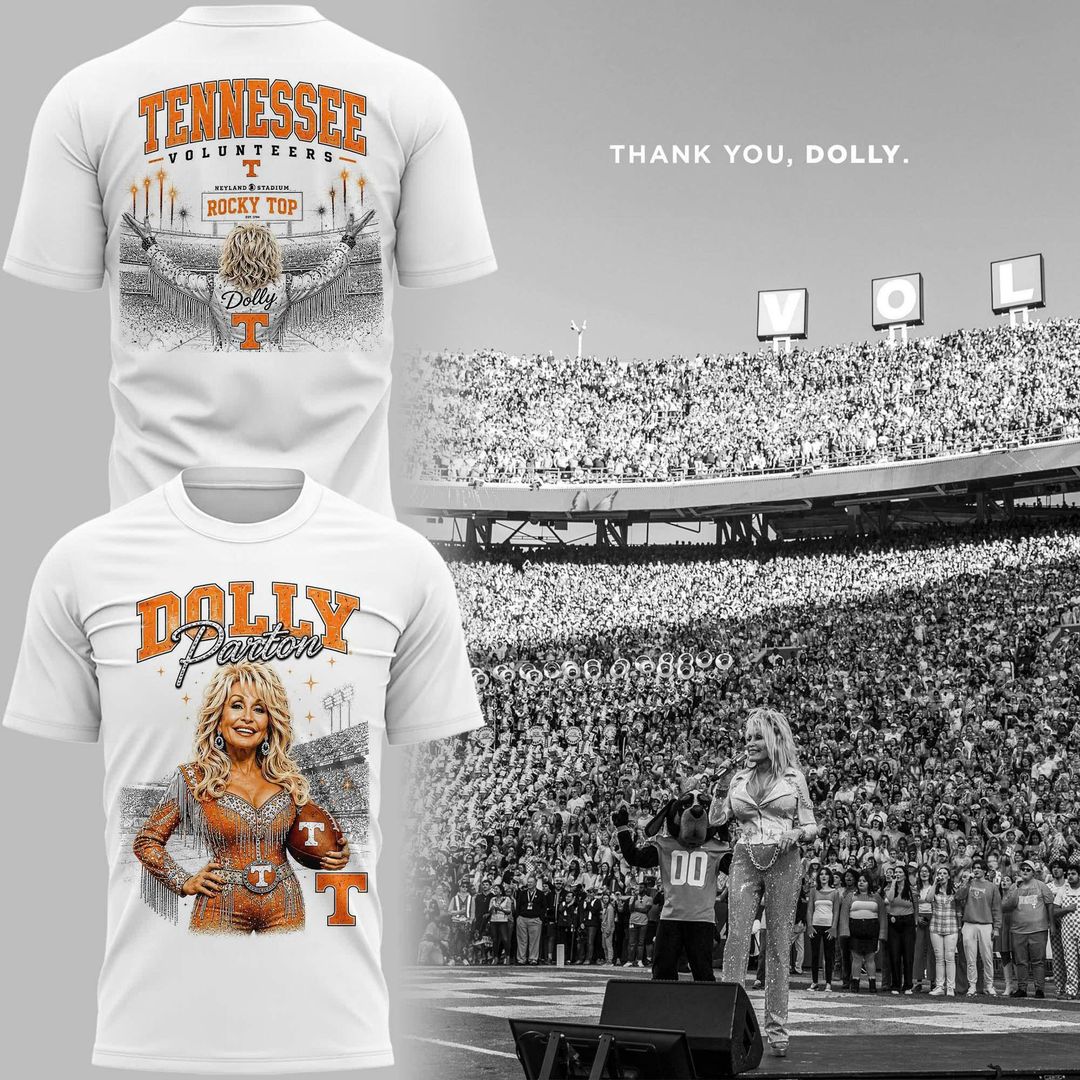A Tribute to Dolly Parton off Tennessee Football Exclusive T-Shirt