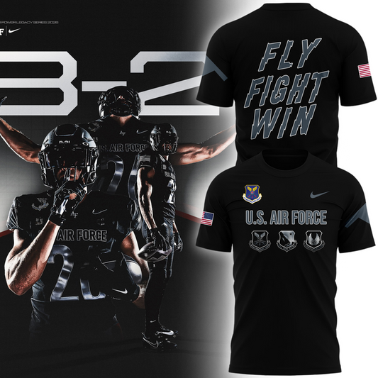 2026 Air Power Legacy Air Force Football B-21 Raider T-Shirt