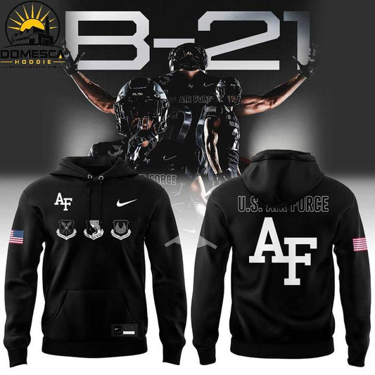 Air Force Falcons Air Power Legacy Series The B-21 Raider Hoodie