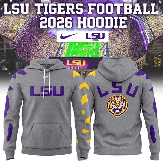 LSU Tigers Football 2026 Hoodie