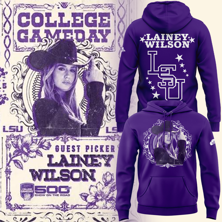 Limited Edition LSU Football x Lainey Wilson Hoodie 2026