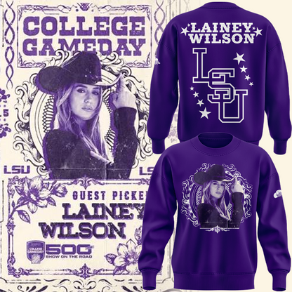 Limited Edition LSU Football x Lainey Wilson Sweatshirt 2026
