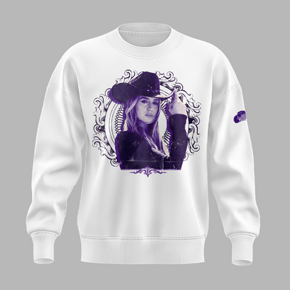 Limited Edition LSU Football x Lainey Wilson White Sweatshirt 2026