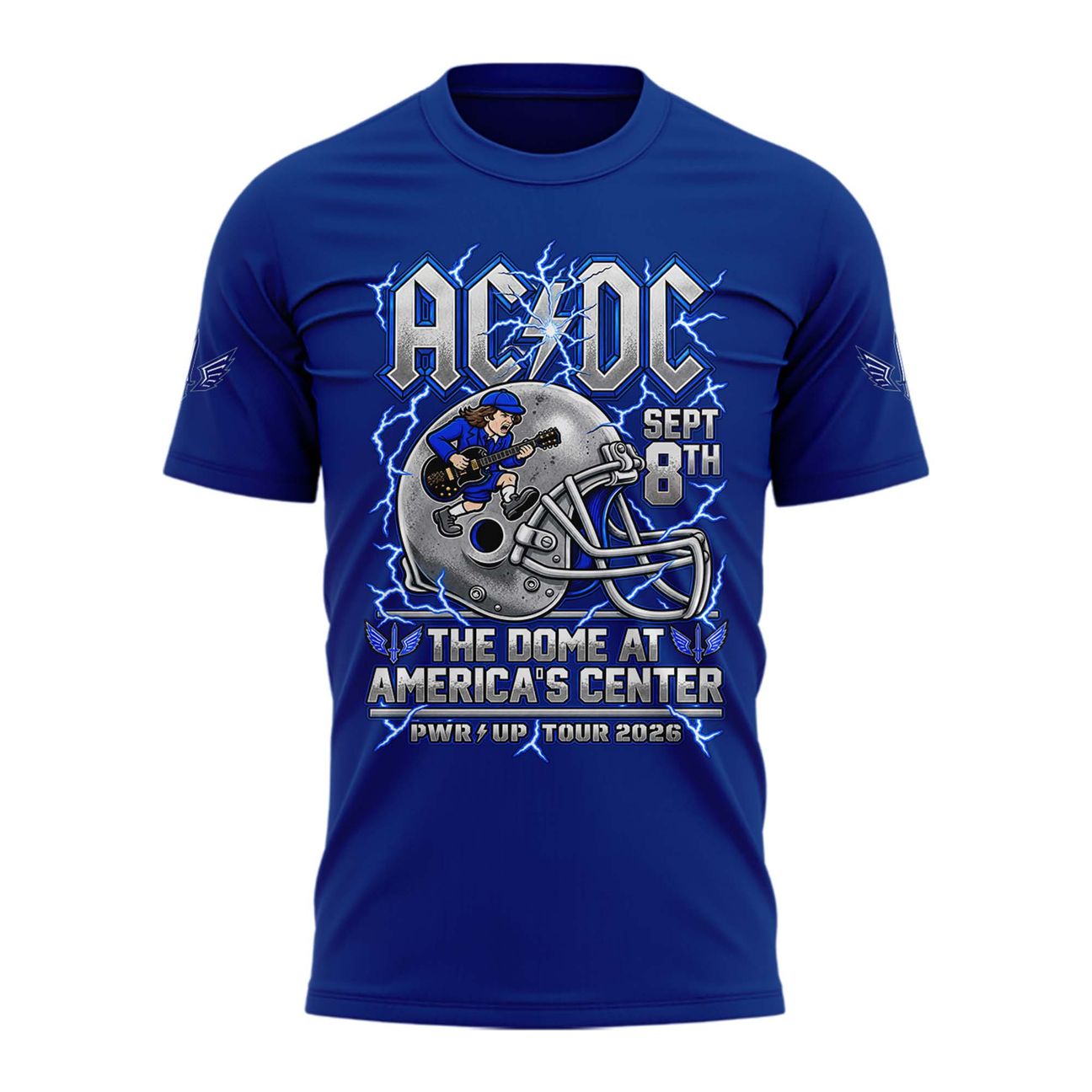 AC/DC PWR UP Tour – St. Louis Battlehawks 2026 T-Shirt