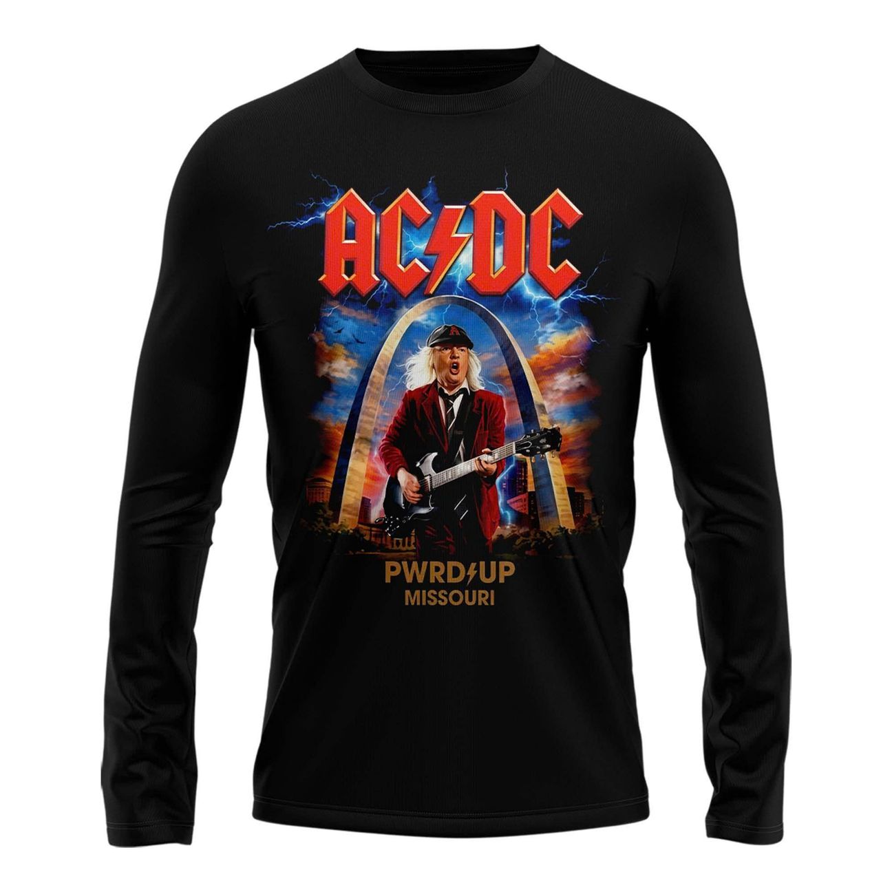 AC/DC PWR UP Tour – St. Louis 2026 Long Sleeve Shirt