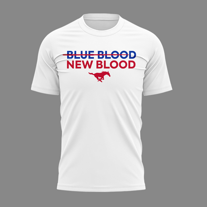 SMU football BLUE BLOOD NEW BLOOD 2026 T-shirt