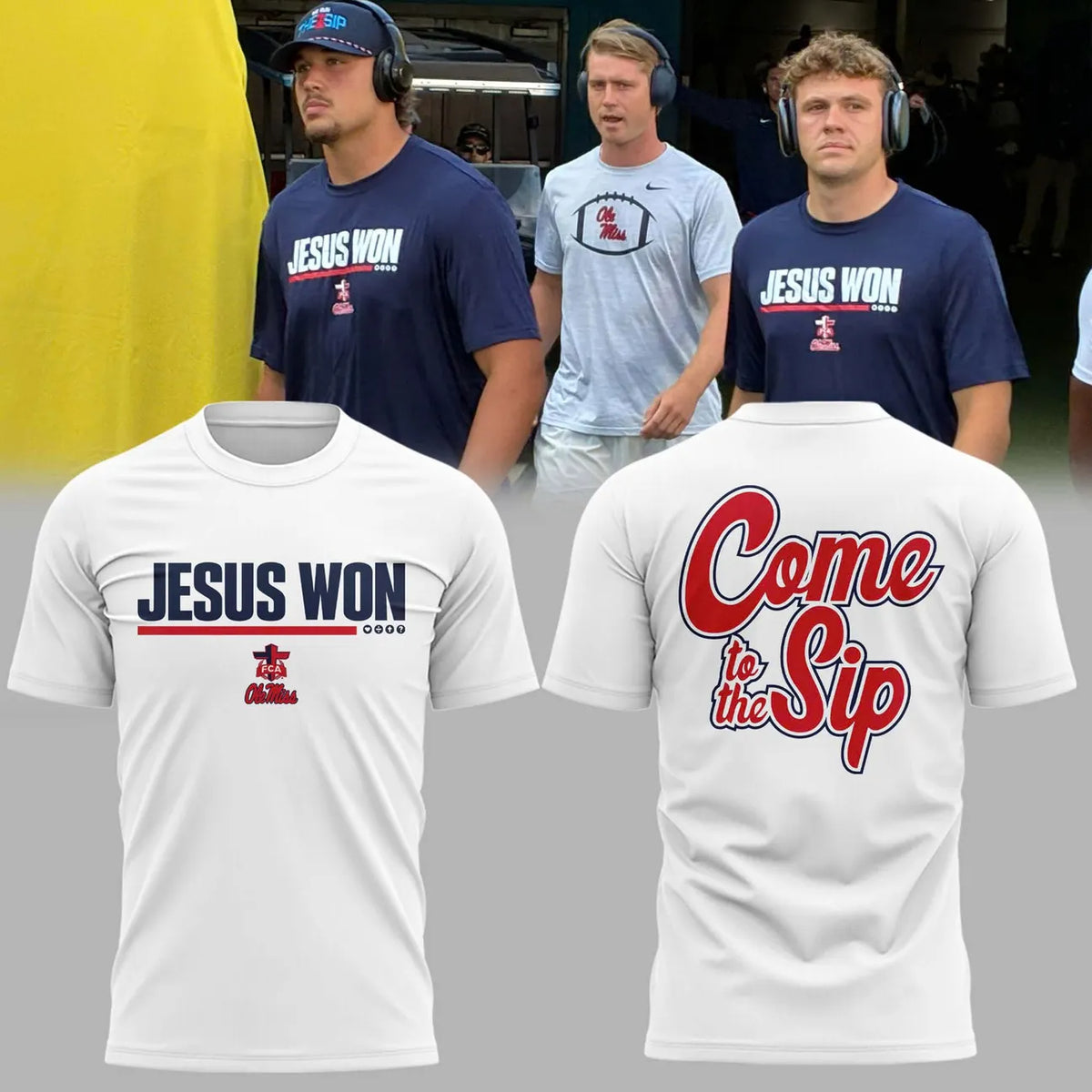 Special 2026 Jesus Won Ole Miss Football T-Shirt