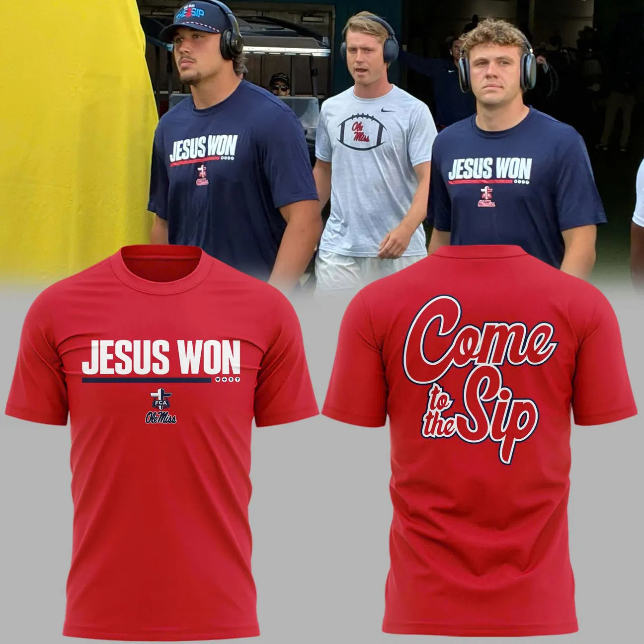 Special 2026 Jesus Won Ole Miss Football T-Shirt