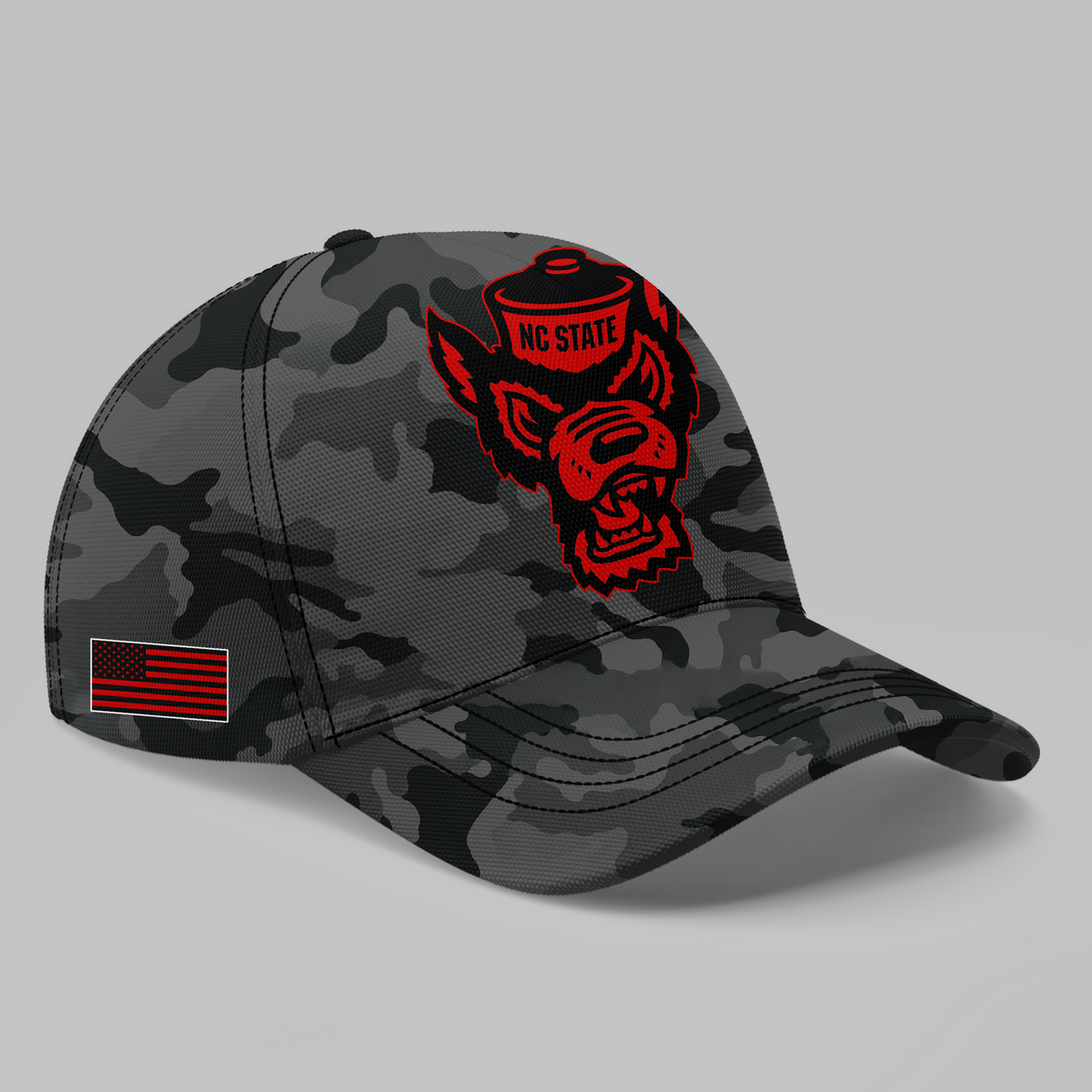 NCSU  Football Black Camo 2026 SWEATSHIRT