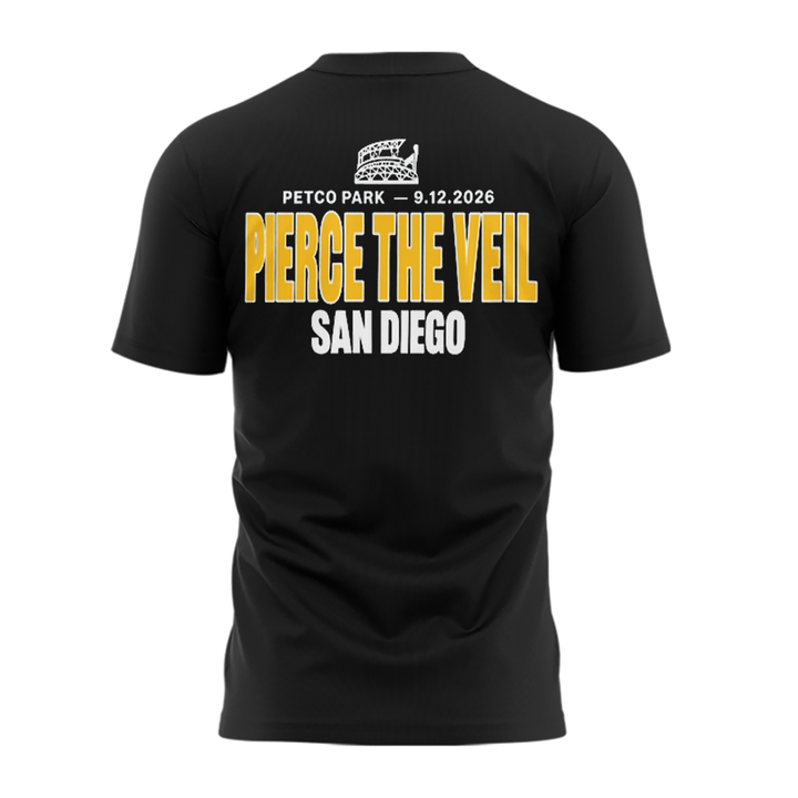 Pierce The Veil x San Diego Padres T-shirt