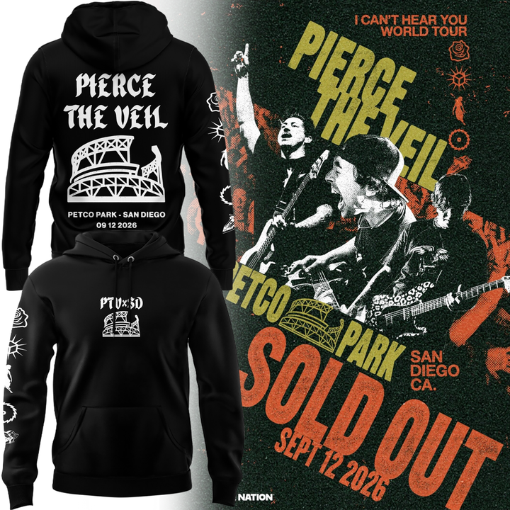 Pierce The Veil x Petco Park 2026 HOODIE