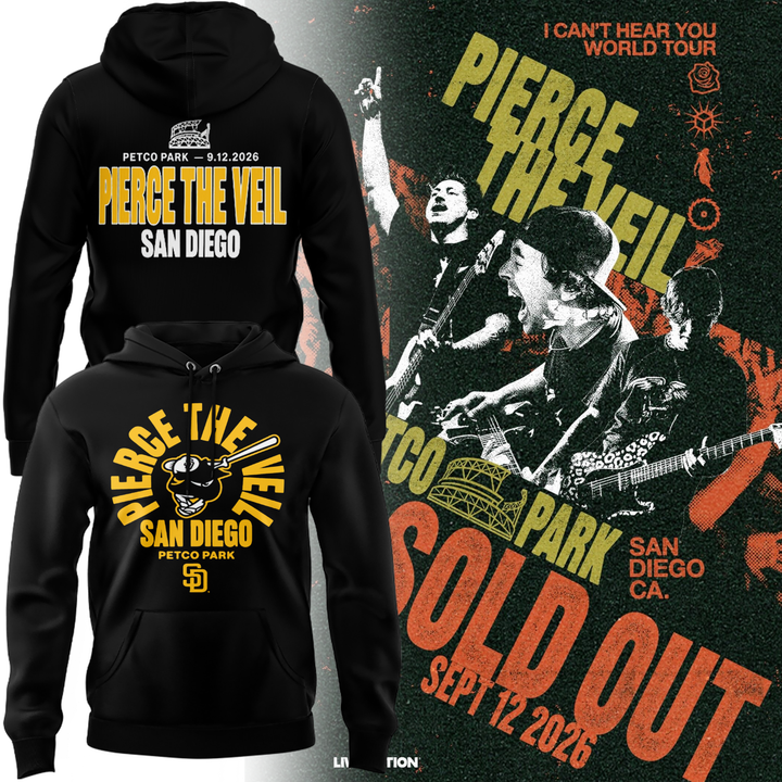 Pierce The Veil x Petco Park 2026 HOODIE