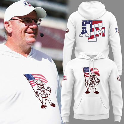 Special 2026 Coach Mike Elko Texas A&M Football Hoodie