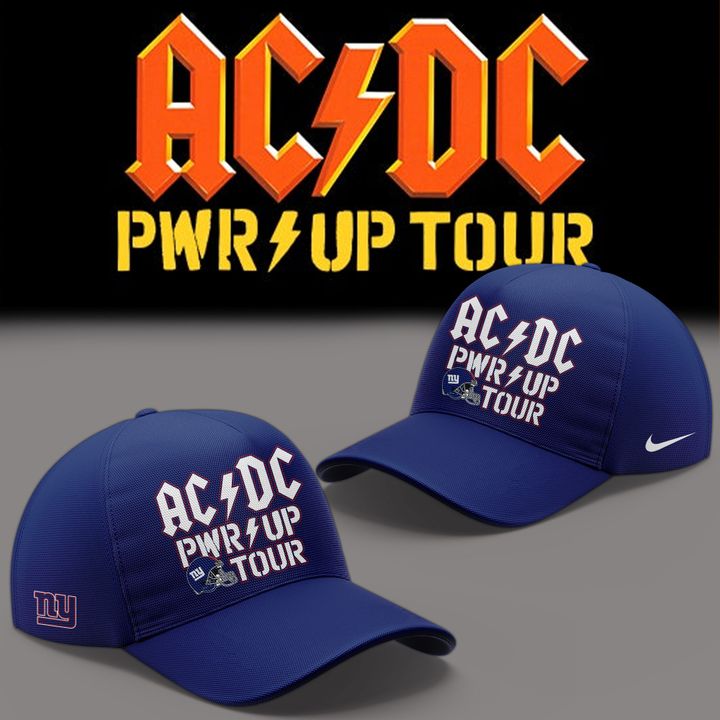 Special AC/DC x New York Giants - POWER UP TOUR 2026 Hoodie