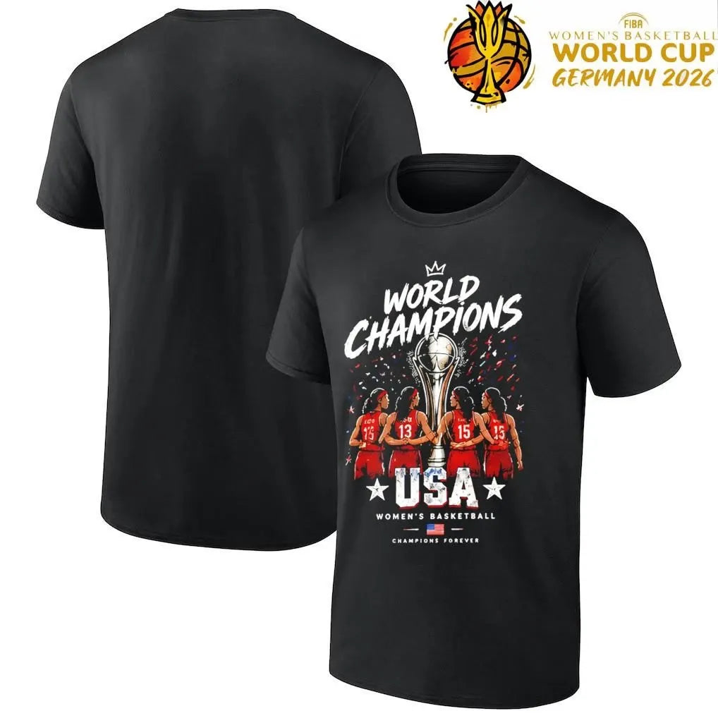 Limited Edition USA Champion - FIBA Women's Basketball World Cup Champion T-Shirt