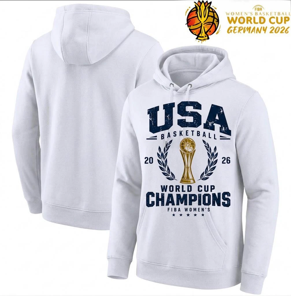 Limited Edition USA Champions 2026 FIBA Womens Basketball World Cup Hoodie