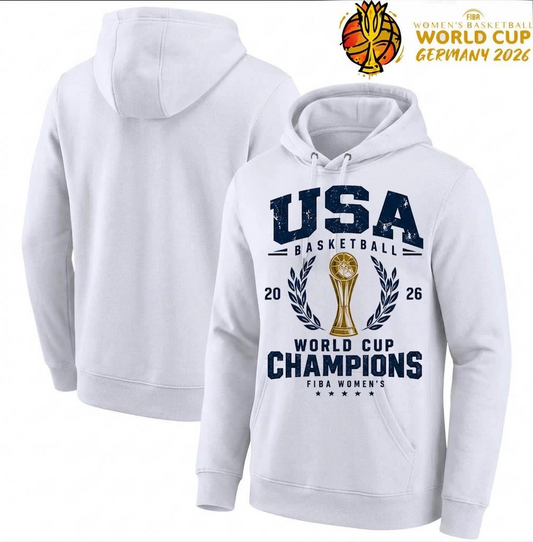 Limited Edition USA Champions 2026 FIBA Womens Basketball World Cup Hoodie