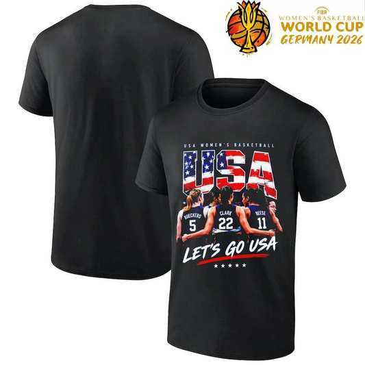 Limited Edition USA Champion - FIBA Women's Basketball World Cup Champion T-Shirt