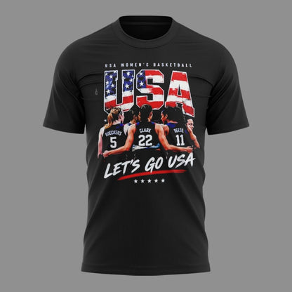 Champion 2026 - FIBA Women's Basketball World Cup Champion Team USA T-Shirt