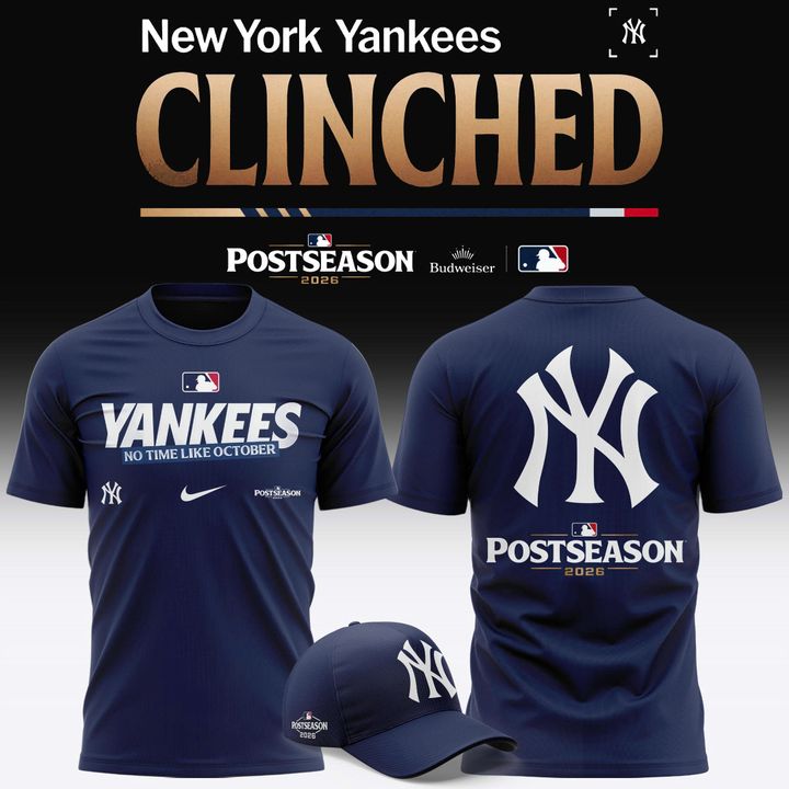 New York Yankees 2026 Postseason T-Shirt