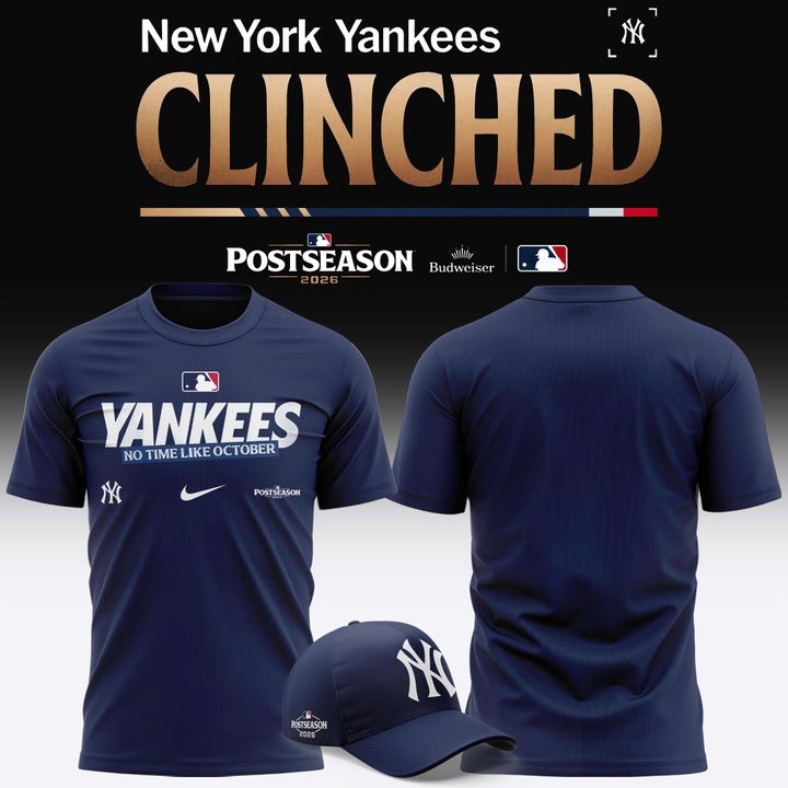 New York Yankees 2026 Postseason T-Shirt