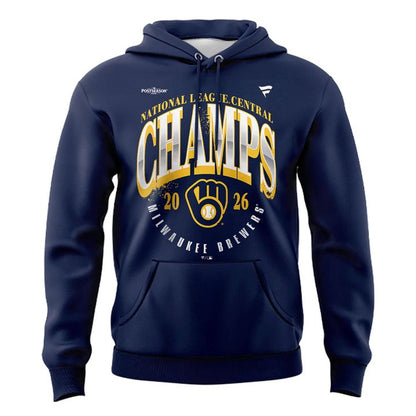 Milwaukee Brewers 2026 NL Central Division Champions Hoodie