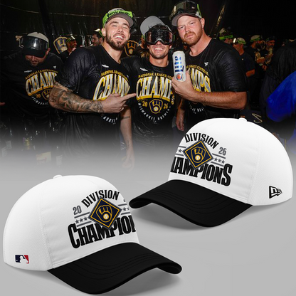 Milwaukee Brewers 2026 NL Central Division Champions CAP