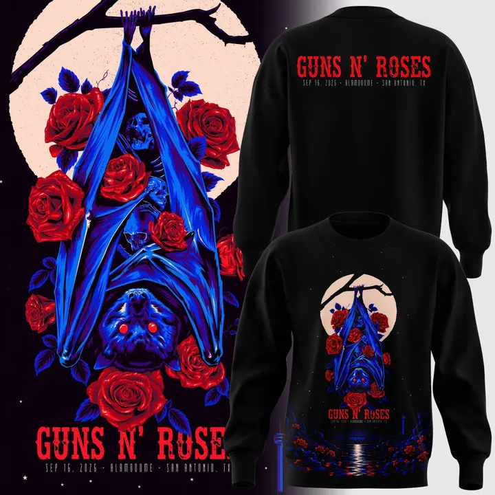 Guns N’ Roses x Alamodome San Antonio 2026 Tour Limited Edition sweat_02