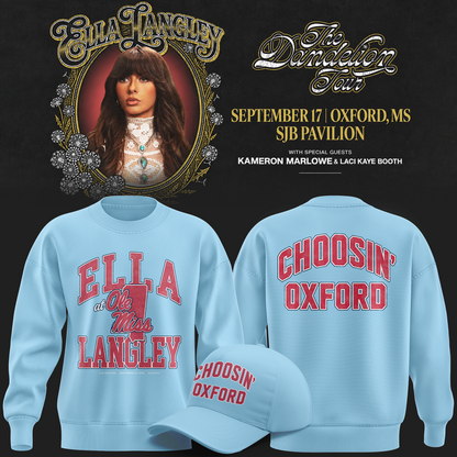 Exclusive Edition Ella Langley x Ole Miss Rebels Sweatshirt 2026