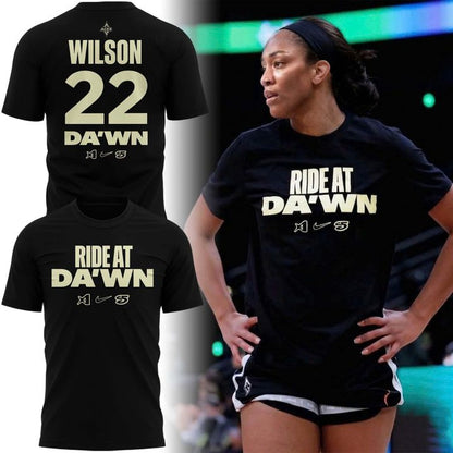 Limited Edition 2026 Las Vegas Aces A'ja's "Ride at Da'wn" Tee