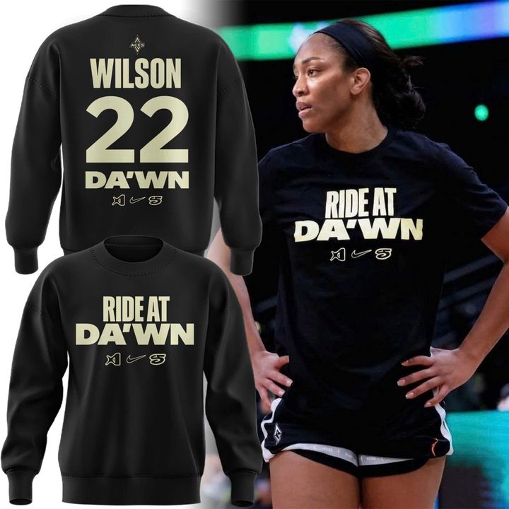 Las Vegas Aces A'ja's "Ride at Da'wn" Sweater