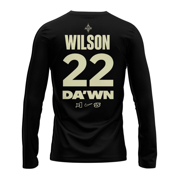 Las Vegas Aces A'ja's "Ride at Da'wn" Long Sleeve Shirt