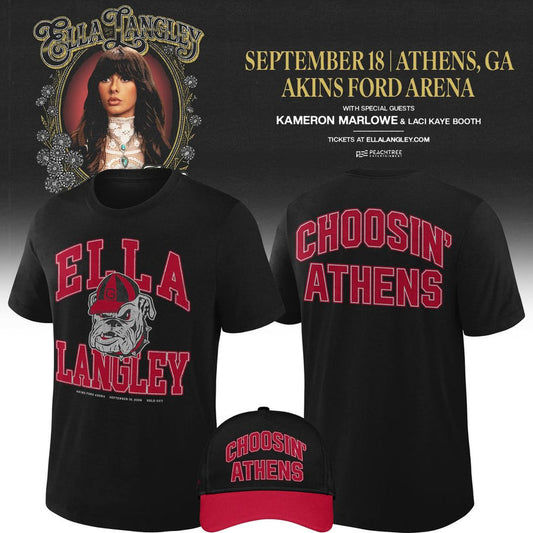 Exclusive Edition Ella Langley x Georgia Bulldogs T-Shirt 2026