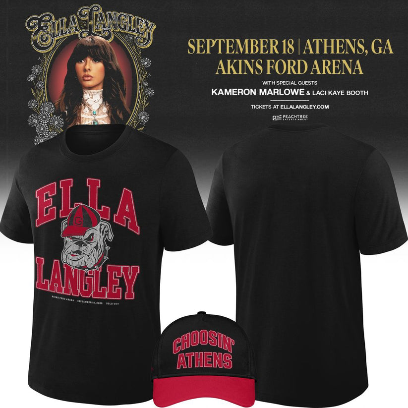 Exclusive Edition Ella Langley x Georgia Bulldogs T-Shirt 2026