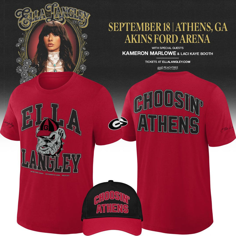 Exclusive Edition Ella Langley x Georgia Bulldogs T-Shirt 2026