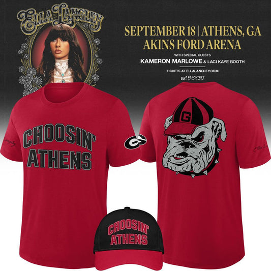 Exclusive Edition Ella Langley x Georgia Bulldogs T-Shirt 2026