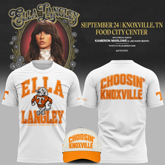 Tennessee Volunteers x Ella Langley-The Dandelion Tour 2026 T-shirt