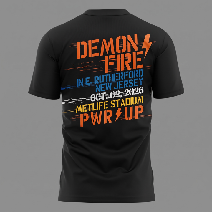 001. AC/DC Exclusive New York Event Shirt - POWER UP TOUR 2026 T-Shirt