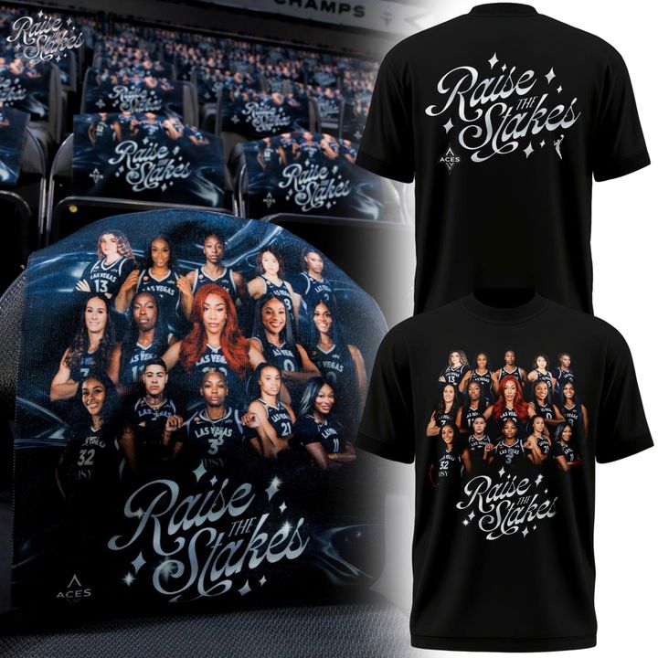 Special 2026 Las Vegas Aces "Raise The Stakes" Tee