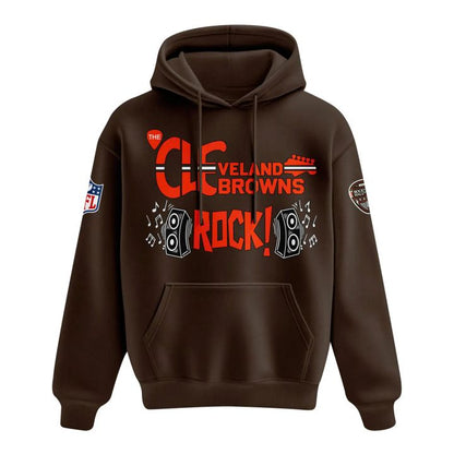 Men's Cleveland Browns Rock and Roll Hall of Fame Game Hoodie