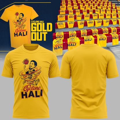 01.Limited Edition "Cyclone Hali Gold Out" 2026 T-shirt