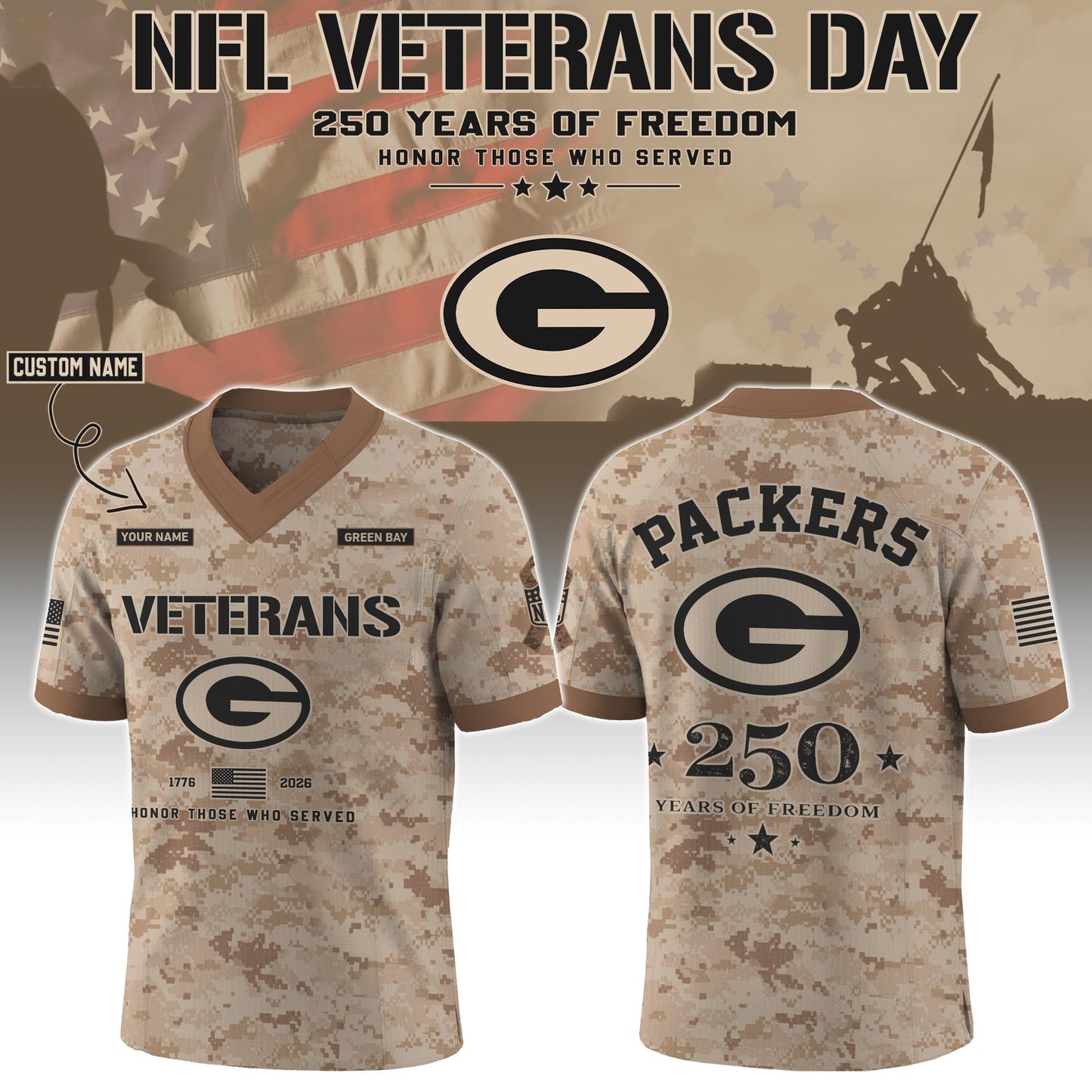 . GB Special Veterans Day 2026 Limited Edition Jersey