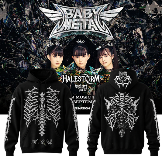 BABYMETAL WORLD TOUR signed Hoodie