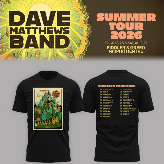 Limited Edition Summer Tour 2026 At Green Amphitheatre, Co Shirt