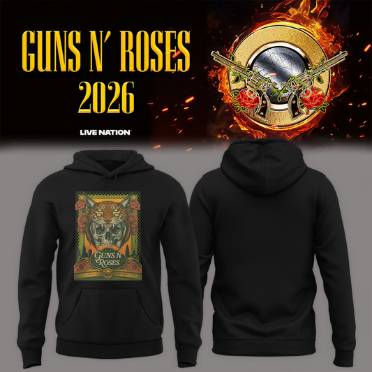Guns N Roses San Diego CA 2026 Event Tee Live At Snapdragon Stadium On September 2 2026 Two Sided Hoodie