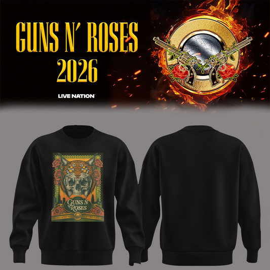 Guns N Roses San Diego CA 2026 Event Tee Live At Snapdragon Stadium On September 2 2026 Two Sided Sweater