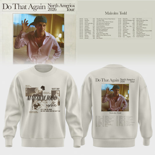 MALCOLM TODD – DO THAT AGAIN NORTH AMERICA TOUR SWEATER
